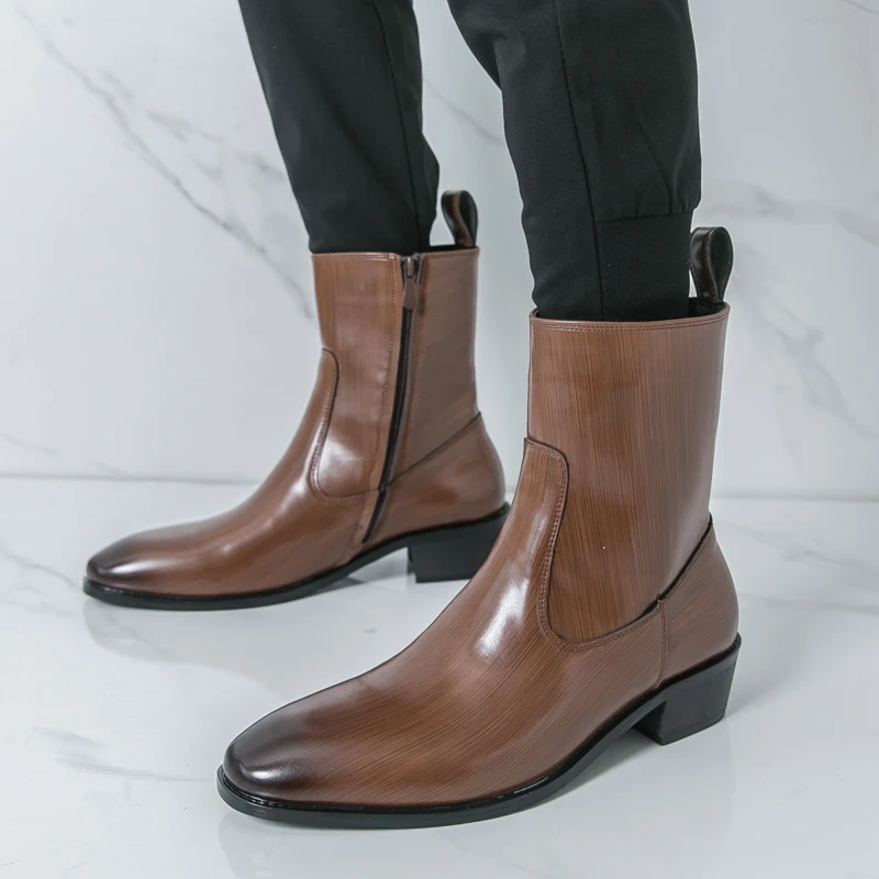 Men'S Fashion News - Stivaletti classici comodi Botas Stivaletti Chelsea