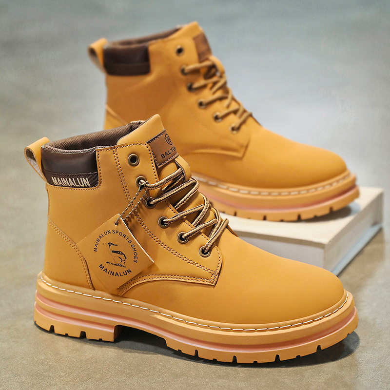 Mens Fashion Trainers - Stivali alti classici da uomo Stivali