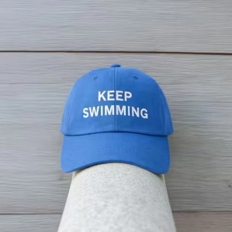 Men'S Fashion With Hat - Cappellini da baseball ricamati con lettere,