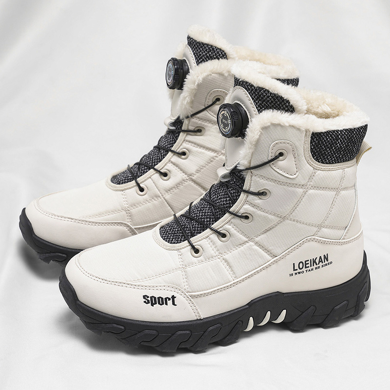 Men'S Fashion News - Stivali da neve comodi ispessiti foderati