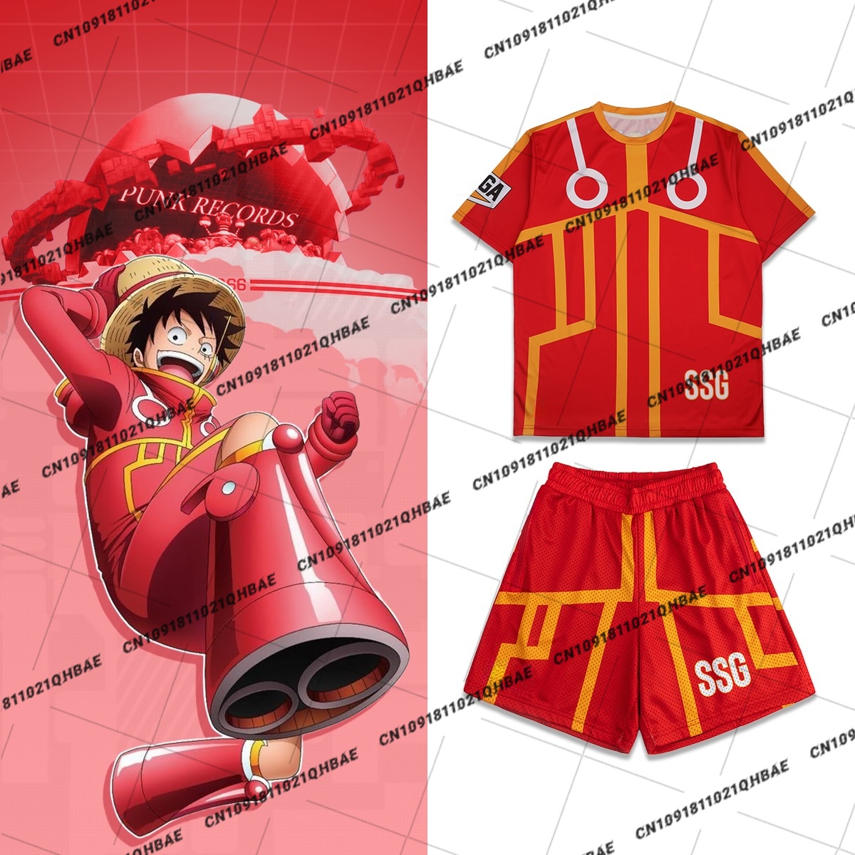 Men'S Fashion Videos - Nuovo Costume Cosplay di Monkey D.