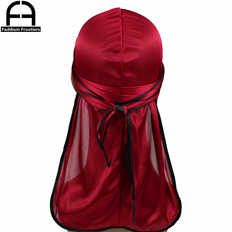 Men'S Fashion With Hat - New Fashion uomo raso Durags Biker