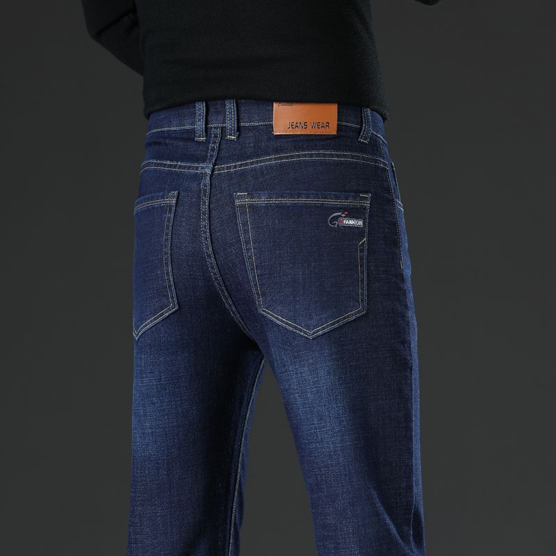 Men'S Fashion Grey Jeans - Nuovi Jeans Dritti da Uomo alla