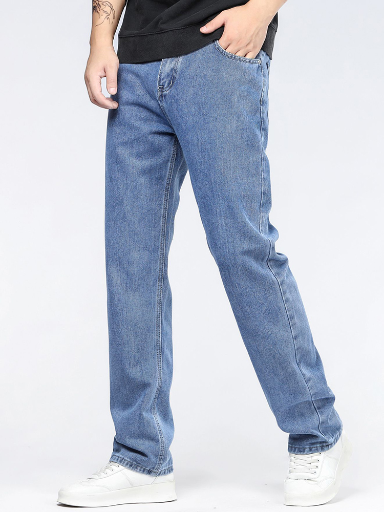 Jeans Larghi da Uomo in Stile  - Men'S Fashion Grey Jeans recensione e prezzo
