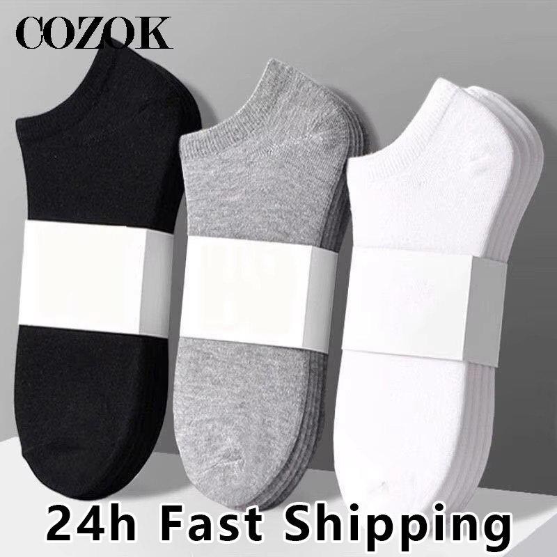 10 pezzi = 5 paia di calzini d - Socks Ankle Men recensione e prezzo