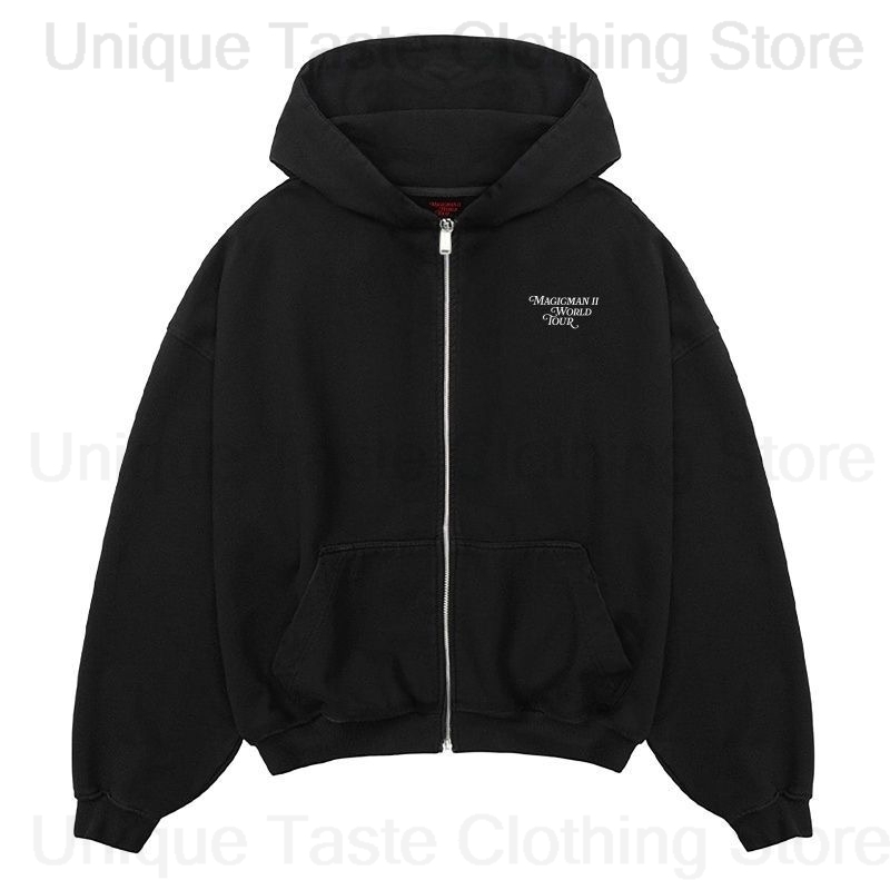 Jackson Wang MAGICMAN 2 Stesso - Mens Fashion Zip Up Hoodies recensione e prezzo