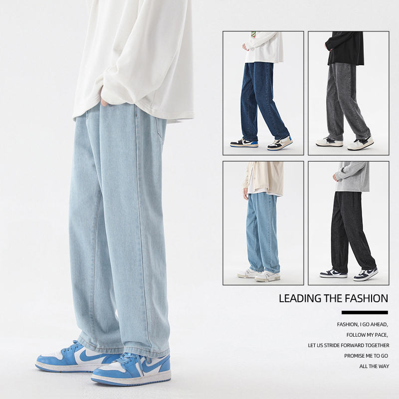 2023 nuovi jeans alla caviglia - Men'S Fashion Grey Jeans recensione e prezzo