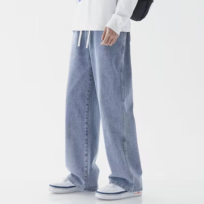 Jeans da uomo in stile streetw - Men'S Fashion Grey Jeans recensione e prezzo