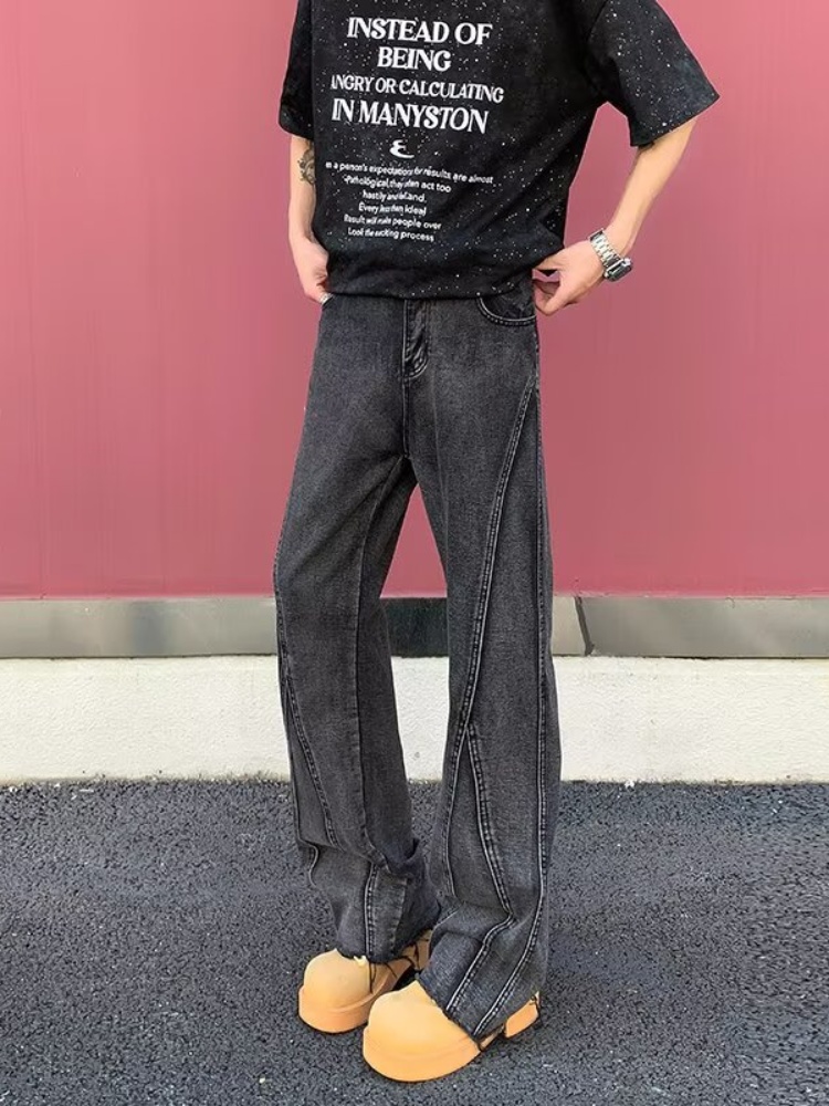 Pantaloni Y2K alla Moda 2026,  - Men'S Fashion Grey Jeans recensione e prezzo