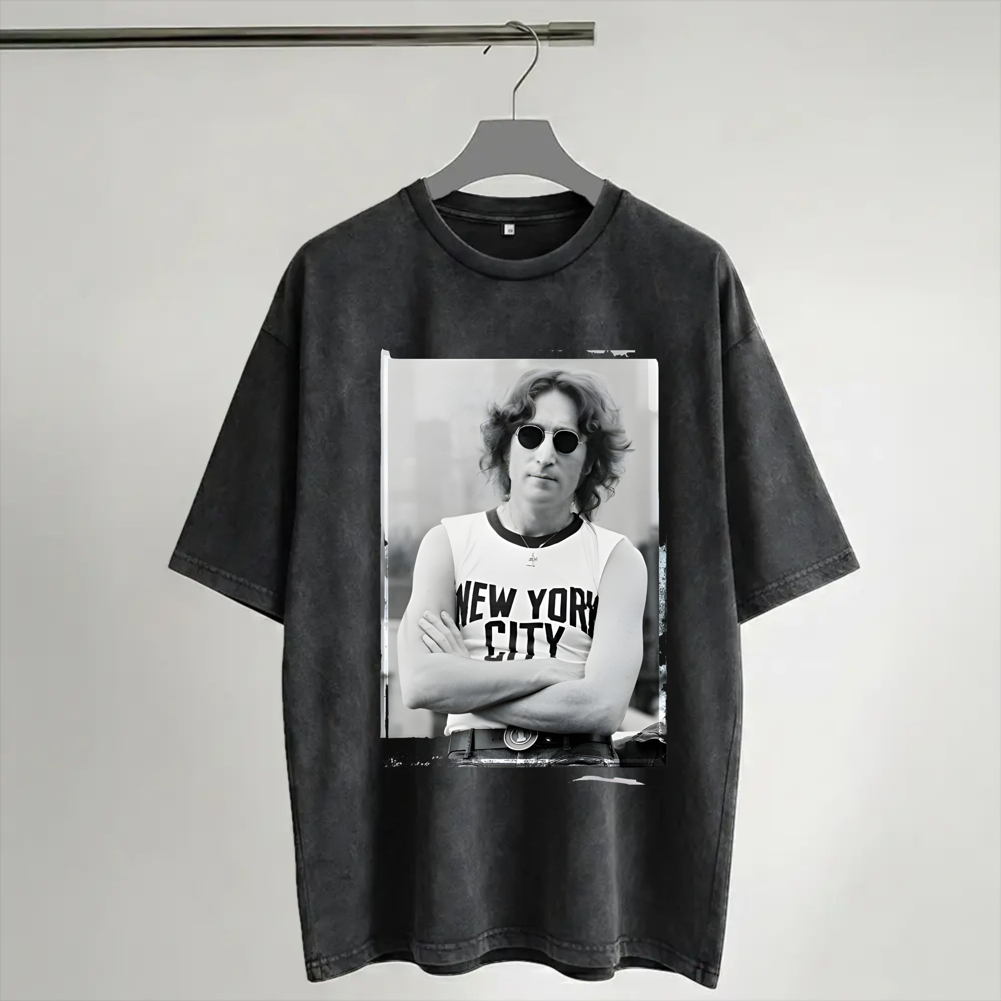 Maglietta Lavata Stile Harajuk - Men'S Fashion New York recensione e prezzo