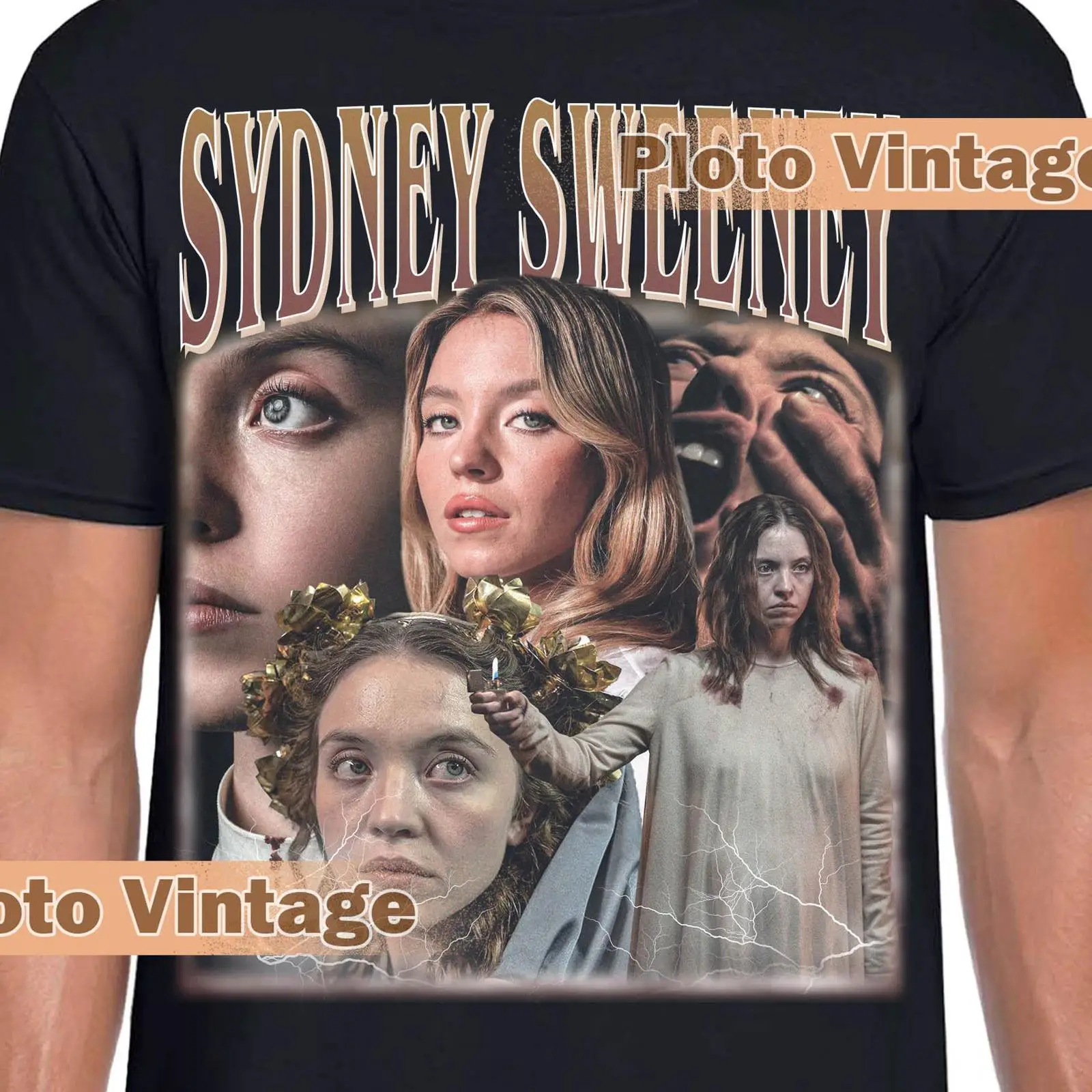 T-shirt Vintage Sydney Sweeney - Men'S Fashion Sydney recensione e prezzo
