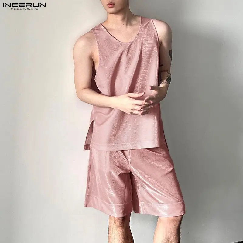 Completi da uomo INCERUN: Set  - Mens Fashion Summer recensione e prezzo