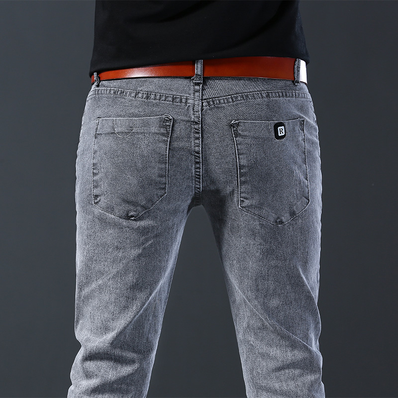 Jeans Elasticizzati Slim Fit d - Men'S Fashion Grey Jeans recensione e prezzo