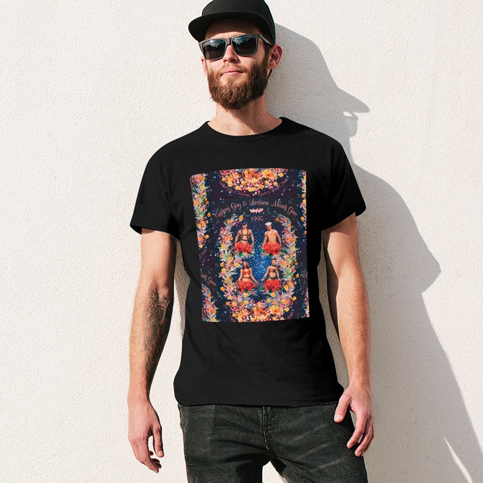 T-shirt con stampa artistica a - Men'S Fashion Sydney recensione e prezzo