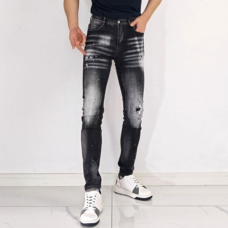 Jeans Elasticizzati da Uomo St - Men'S Fashion Grey Jeans recensione e prezzo