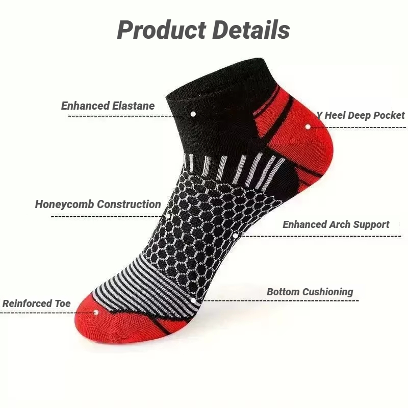 6 Paia di Calzini Sportivi Cor - Socks Ankle Men recensione e prezzo
