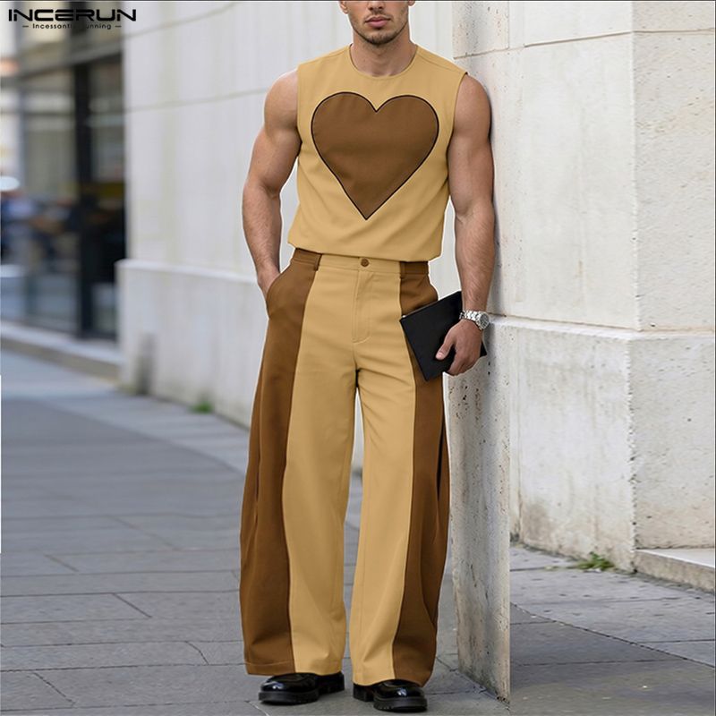 INCERUN Set da uomo con top se - Mens Fashion Summer recensione e prezzo