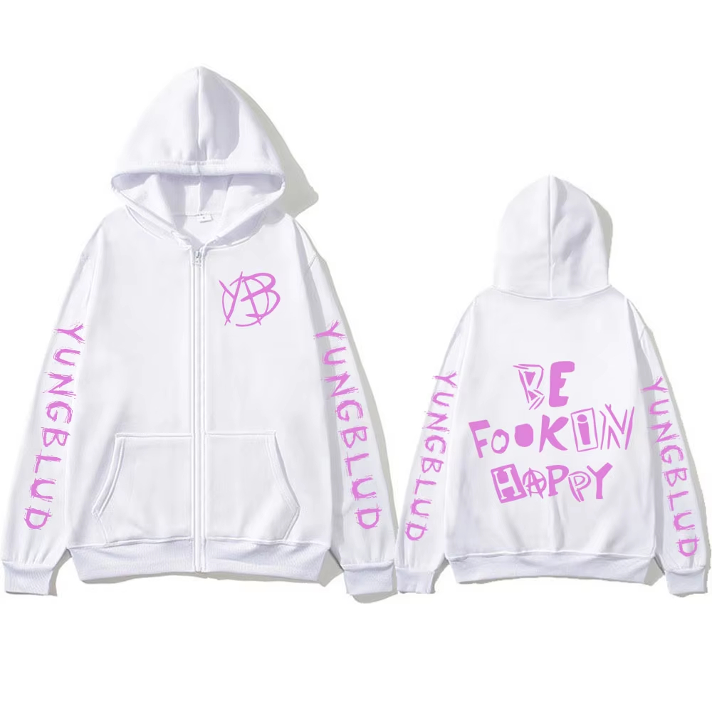 Felpa con Cappuccio e Zip Rock - Mens Fashion Zip Up Hoodies recensione e prezzo