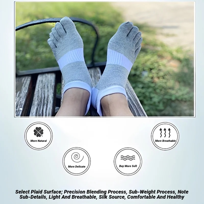 Calzini Sportivi da Uomo a 5 D - Socks Ankle Men recensione e prezzo