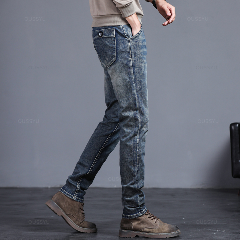 Primavera Autunno Uomo Classic - Men'S Fashion Grey Jeans recensione e prezzo