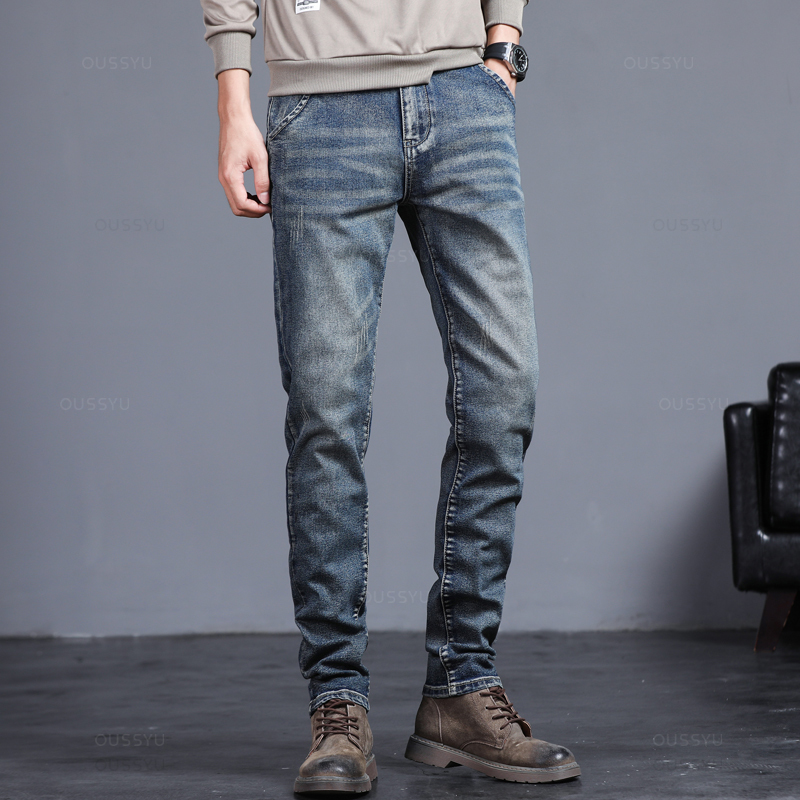 Primavera Autunno Uomo Classic - Men'S Fashion Grey Jeans recensione e prezzo