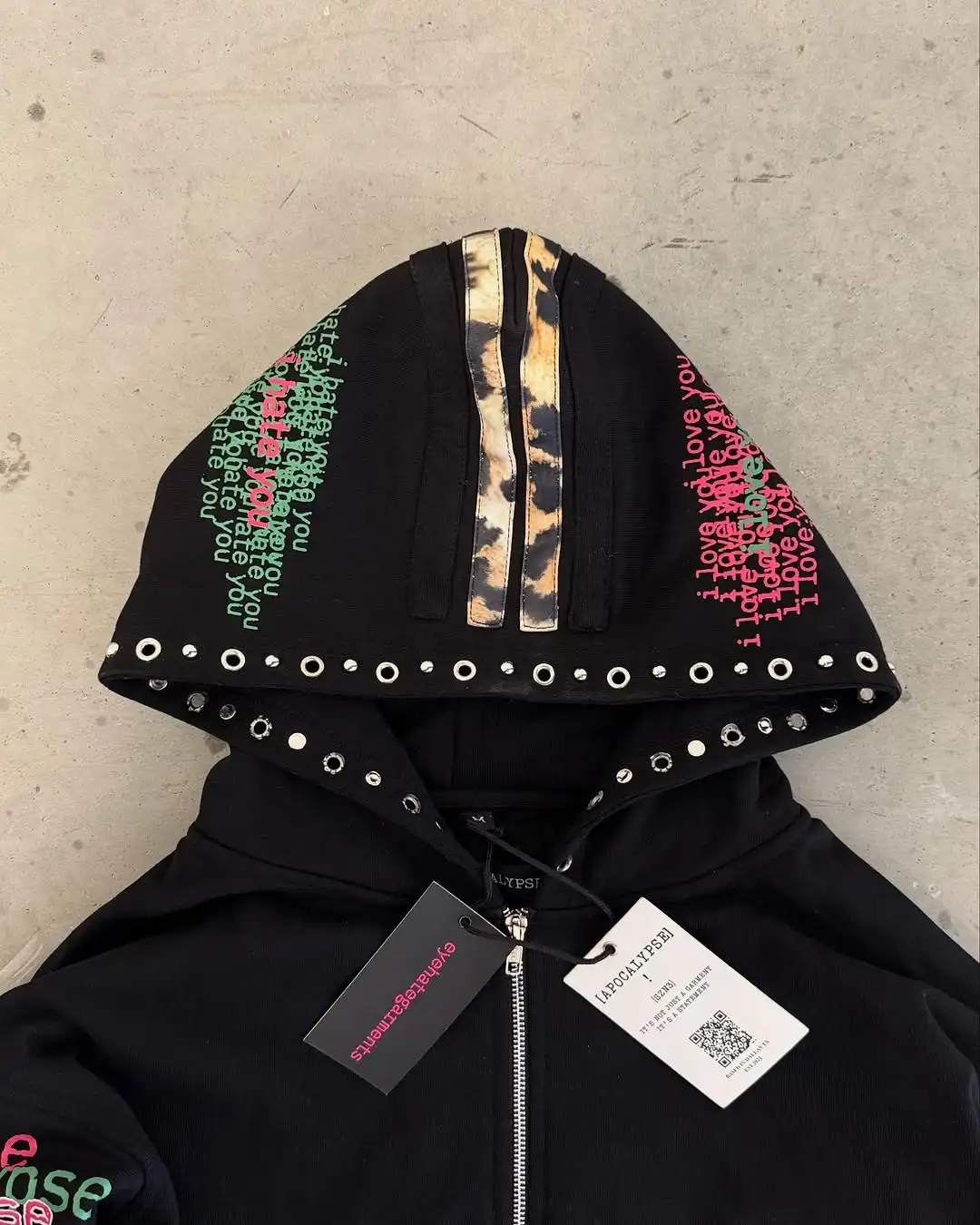 Felpa con cappuccio Eyehategar - Mens Fashion Zip Up Hoodies recensione e prezzo
