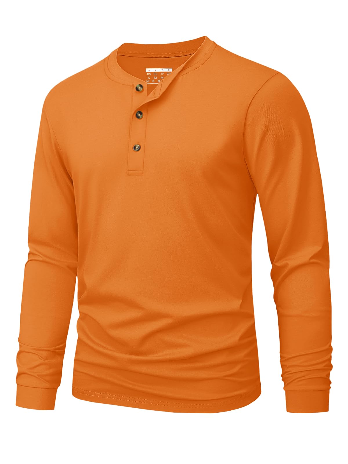 T-shirt Henley da uomo, tinta  - Mens Fashion Clothes recensione e prezzo
