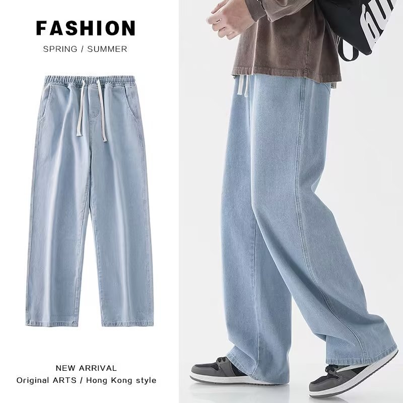 Jeans larghi da uomo alla moda - Men'S Fashion Grey Jeans recensione e prezzo